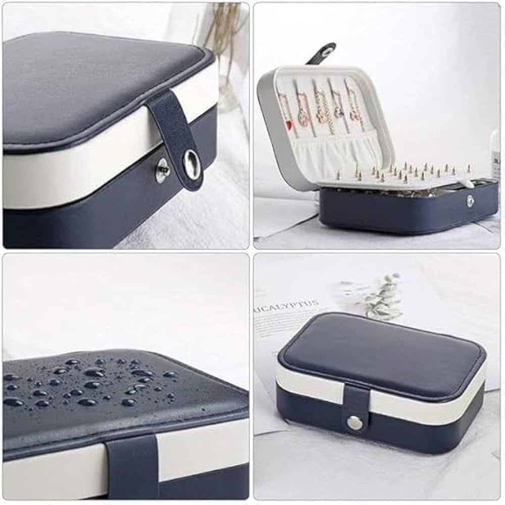 Portable Waterproof Jewelry Organizer Box – Travel Friendly Storage Case