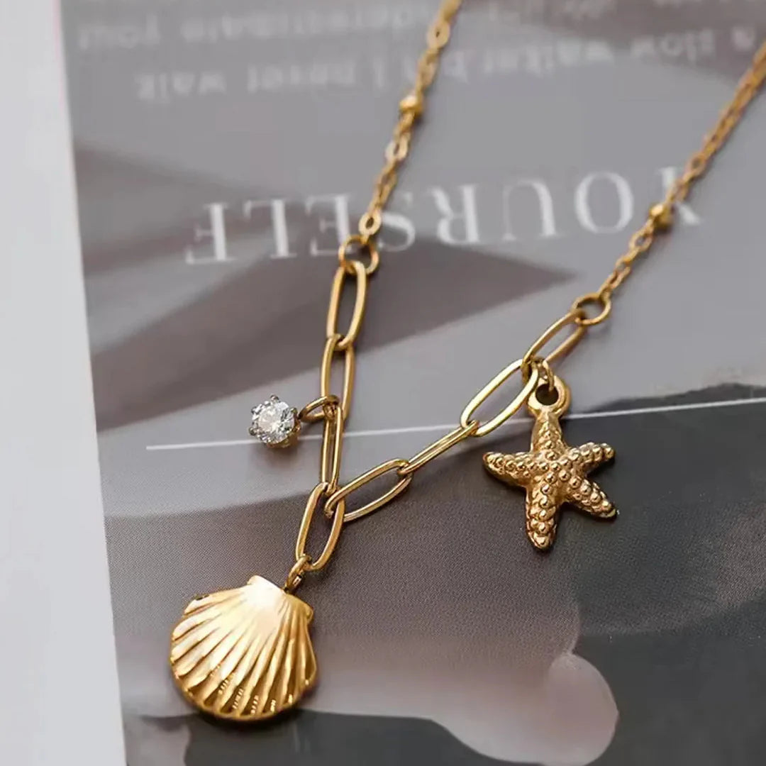 Anti tarnish charms neckchain