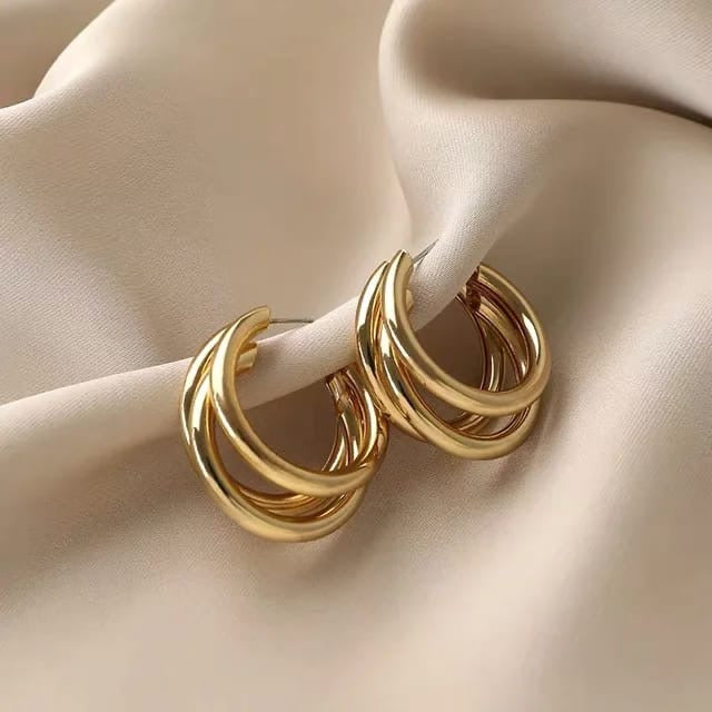 Anti Tarnish Hoop Earrings