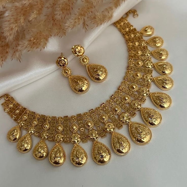 One Gram Gold Plated Necklace Set