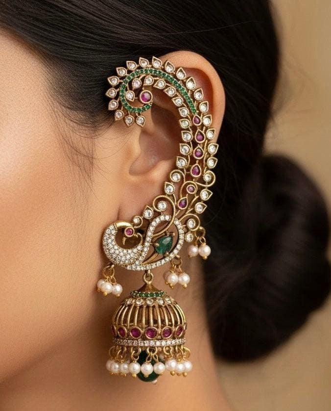 Timeless Kundan Cuffs
