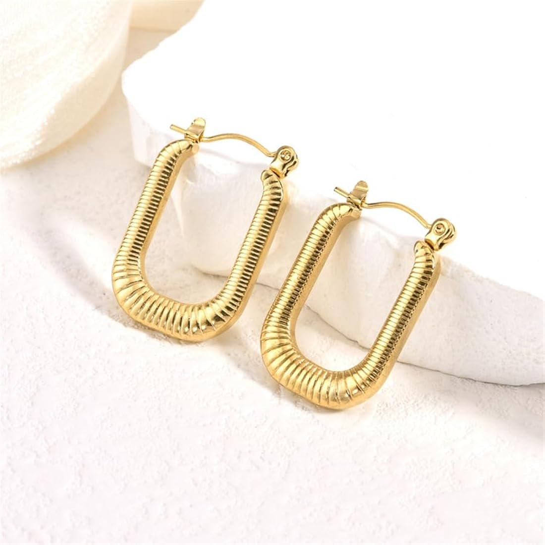 Hoop earrings