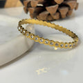 Anti-Tarnish Crystal Kada Bracelet – Small Size