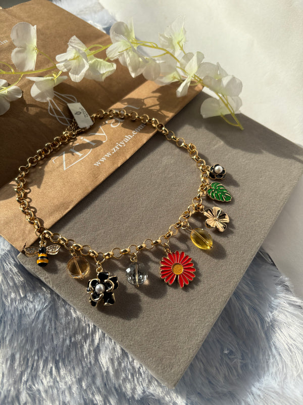 Floral beachwear Necklace for women