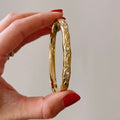 Elegant Evil Eye Anti-Tarnish Kada Bracelet