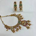 Premium Heritage Kundan Necklace Set with Earrings