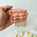 Premium Anti-Tarnish Statement Tassel Earrings