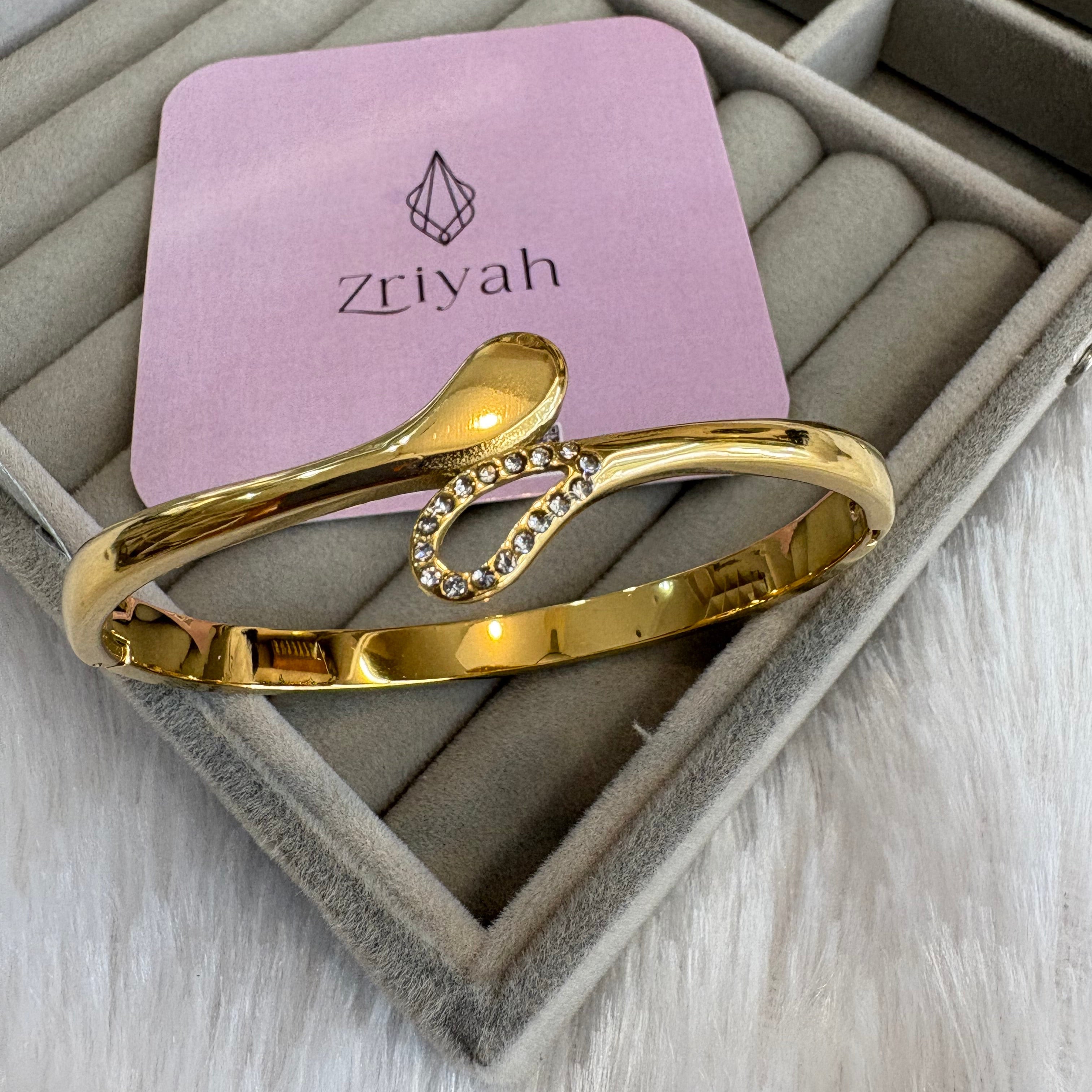 Elegant Anti-Tarnish Gold-Plated Kada