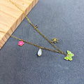 Minimal Beach Charm Anti-Tarnish Necklace