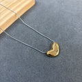 Heart shape trendy neck chain