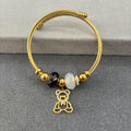 Teddy charm bracelet
