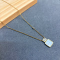 Square pendent neckchain
