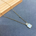 Square pendent neckchain