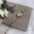 Heart Crystal Chain Watch