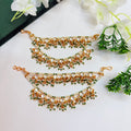 Jadau kundan Ear chain
