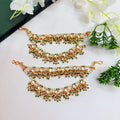 Jadau kundan Ear chain