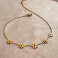 elegant floral design bracelet